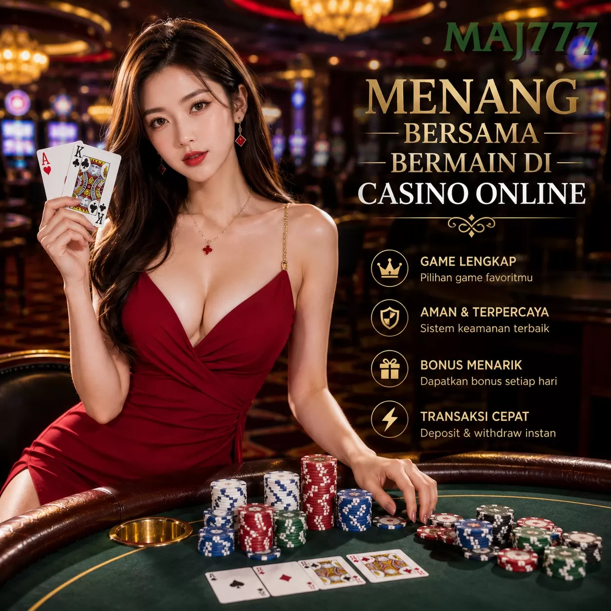 Login maj777 Sekarang Bonus Melimpah